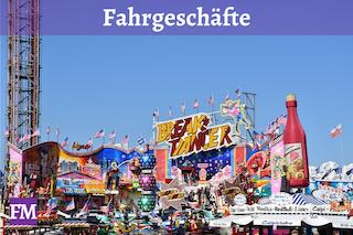 Fahrgeschäfte und Karussells Münchener Oktoberfest
