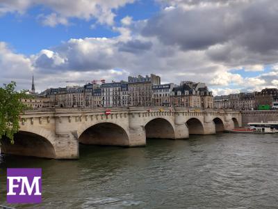 Pont Neuf Ansicht von Straße